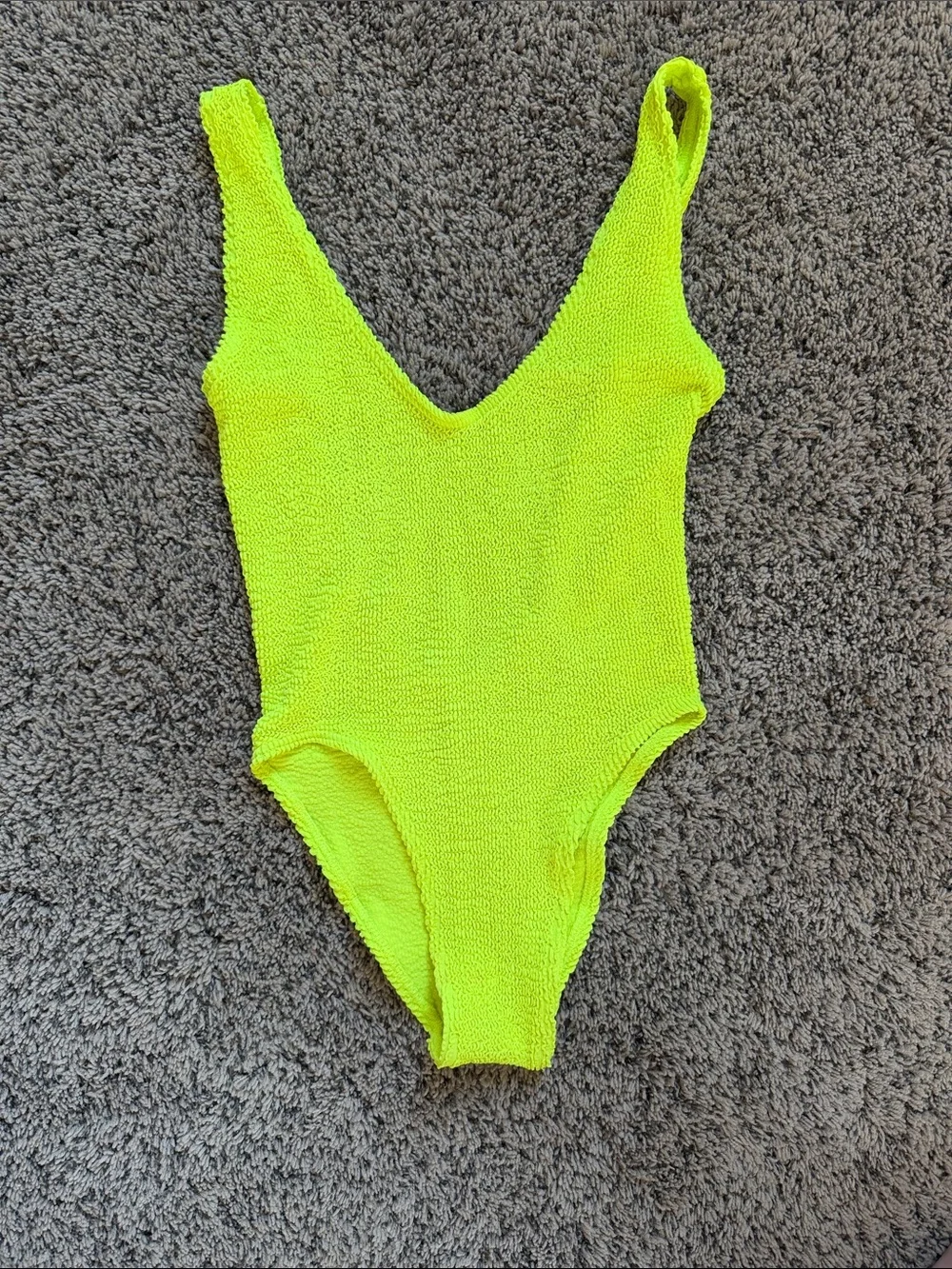 Bond-Eye Mara Neon Yellow Swimsuit